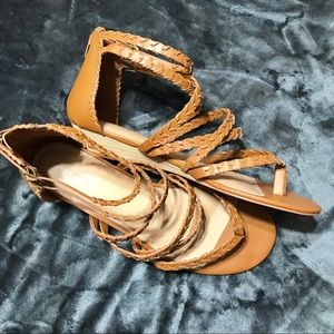 Size 12 WIDE Torrid Strappy Sandals